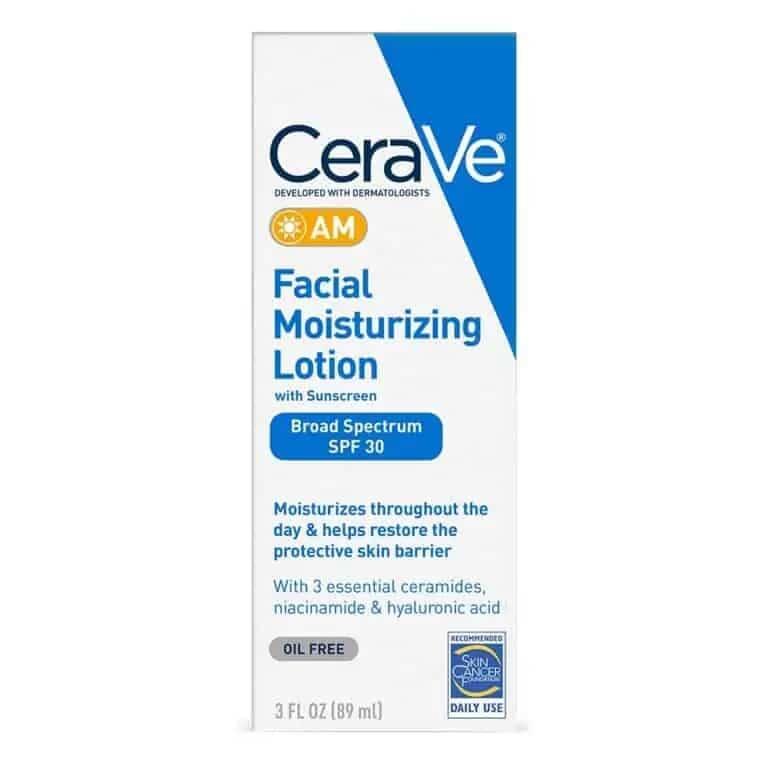 CeraVe SPF 30 Facial Moisturizing Lotion for All Skin Types