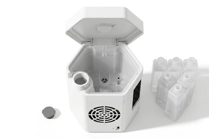 Portable Mini Air Cooler – Quiet Personal Cooling Fan for Home, Office & Car