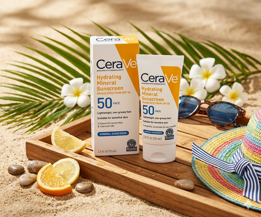 Premium Sunblock Cream SPF 50 for Sensitive Skin – Lightweight Daily UV Protection